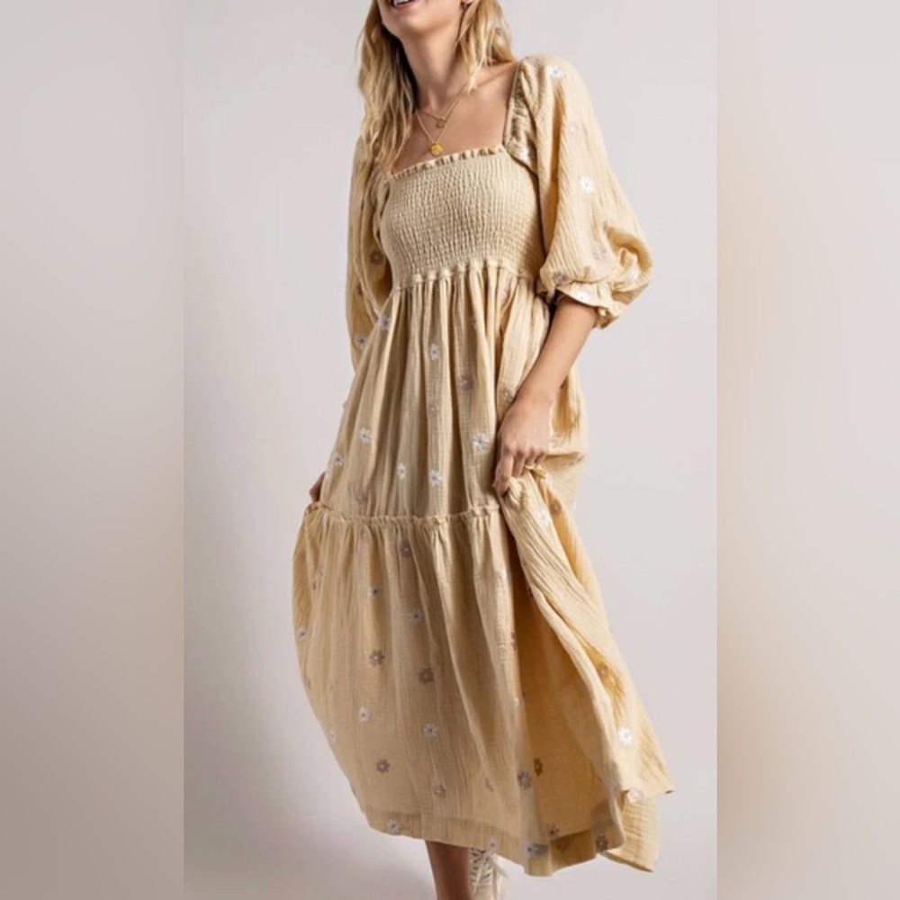 New Free People Dahlia Maxi Dress Size Small